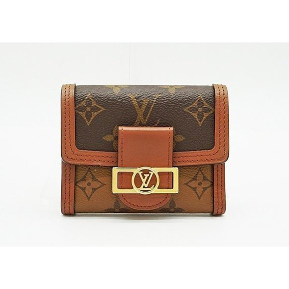 Louis Vuitton Monogram Wallet Portefeuille Reverse Dauphine - Picture 1 of 3